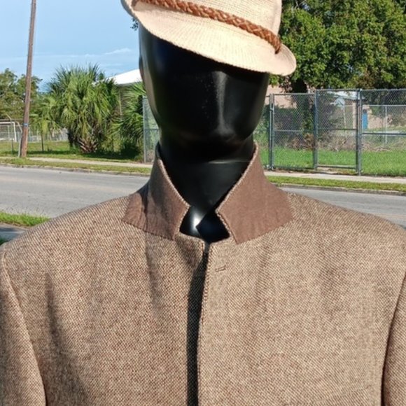 JOHN BLAIR MEN'S WOOL BLEND (2) BUTTON LU MEN'S WOOL BLEND (2) BUTTON LUX BLAZER - Picture 4 of 17